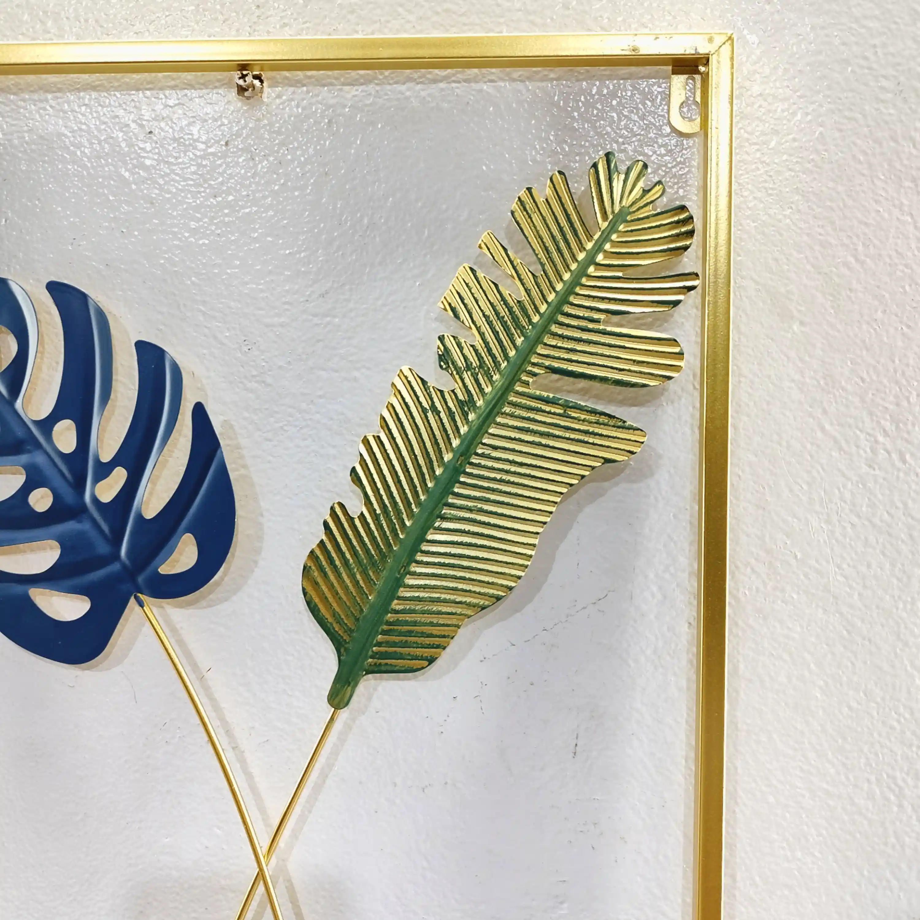 Metal Leaf Decorative Wall Art-